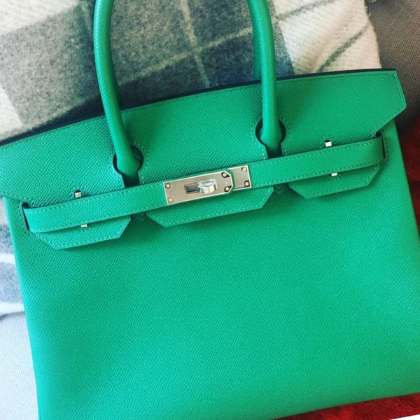 Hermès Birkin 30 Cactus Epsom Palladium Hardware