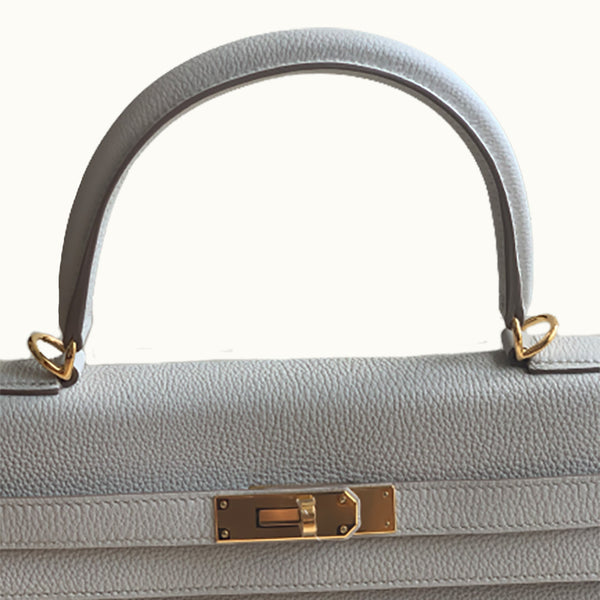 Hermès Kelly 35 Beton Togo Gold Hardware